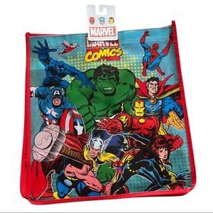 Marvel Comics Superhero Large Reusable Tote Bag